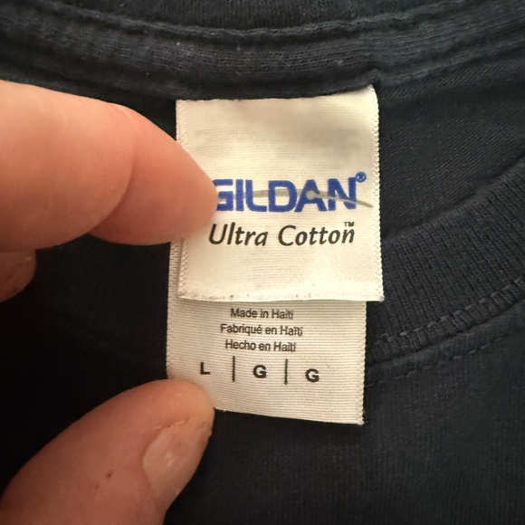 Gildan Red Pony Café Graphic Tee Black Regular - Picture 4 of 7